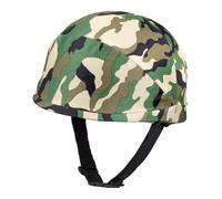 Boland Casco militar para adultos, camuflaje, casco militar, correa ajustable, soldado, accesorio de disfraz del ejército, gorro, hombre, talla única (talla única)