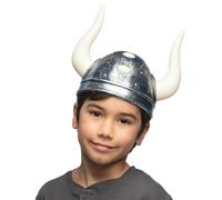 Boland - Casco vikingo para niños, tocado, accesorio para disfraces, carnaval o fiesta temática