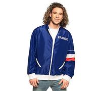 Boland - Chándal Francia, para hombre, países, bandera, jogging, estilo retro, deportivo, disfraz grupo, Mundial, Eurocopa, fiesta temática, carnaval