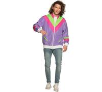 Boland - Disfraces para adultos Chandal años 80 con bolsillos para traje de camping, jogging suit, assi suit, estilo retro, disfraz de grupo, motto party, carnaval