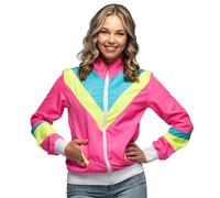 Boland - Chaqueta de entrenamiento para mujer, disfraz para fiestas temáticas, Halloween o carnaval, disfraz años 90