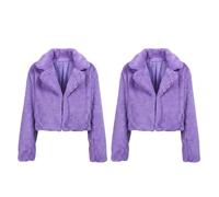 Boland - Chaqueta de piel sintética Fluffy Rave, 2 unidades