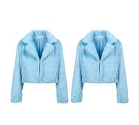 Boland - Chaqueta de piel sintética Fluffy Rave, 2 unidades