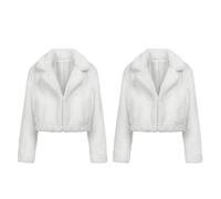 Boland - Chaqueta de piel sintética Fluffy Rave, 2 unidades