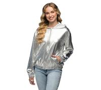 Boland - Chaqueta Rave con efecto metalizado