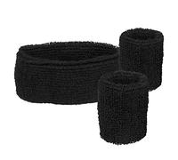 Boland 01890 banda y muñequeras tergisudore, Negro, talla única