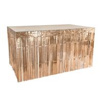 Boland - Decoración de mesa brillante 300 x 74 cm, cortina de mesa, decoración de fiesta, Nochevieja, Navidad, fiesta temática