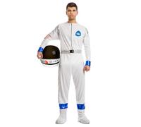 Boland - Disfraz de astronauta para hombre, 4 piezas, disfraz para fiestas temáticas, Halloween o carnaval, traje espacial, niño del espacio