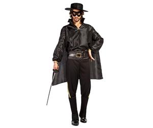 Boland - Disfraz de Bandido Don Diego para adulto, 7 piezas, disfraz para fiestas temáticas, Halloween o carnaval, vengador de los malos