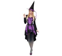 Boland - Disfraz de bruja araña para adultos, disfraz de disfraz, juego de disfraces para halloween, carnaval y fiestas tematicas