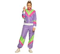 Boland Trainingsanzug Retro Frau Disfraces para Adulto, Mehrfarbig, M para Mujer