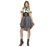 Boland - Disfraz de Dama Steampunk para adulto, disfraz para carnaval, fiesta tematica y JGA, disfraces mujer