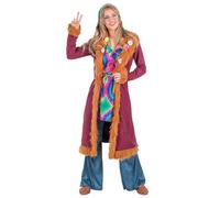 Boland - Disfraz de Happy Hippie para mujer