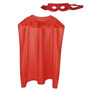 Boland Superman Conjunto de disfraz de héroe, liso, color rojo, Normal (71050)