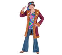 Boland - Disfraz de hippie Mojo para hombre