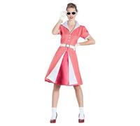 Boland - Disfraz de los años 50 para mujer de 2 piezas, disfraz de carnaval, conjunto de disfraz para carnaval y fiesta temática