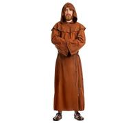 Boland - Disfraz de monje para adulto, 3 piezas, disfraz para fiestas tematicas o carnaval, conjunto de disfraz para adulto