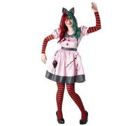 Boland - Disfraz de muñeca de terror para adultos, disfraz de carnaval, disfraz para Halloween, carnaval y fiesta temática