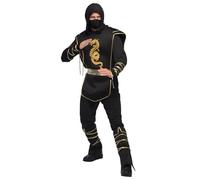 Boland - Disfraz de Ninja Hanzo para adulto, carnaval, fiestas tematicas y cosplay, disfraces para hombre