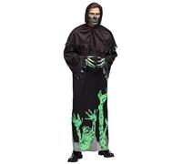 Boland - Disfraz de Parca Brillante para Adulto, Disfraz de Hombre, Disfraz de Terror para Halloween o Carnaval