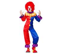Boland - Disfraz de payaso Luna para mujer | Cuello y mono, disfraz de payaso de circo para mujer, Carnaval y fiestas temáticas