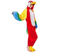Boland Disfraz de Peluche Loro, Multicolor, MAX 1,80 m (29844)