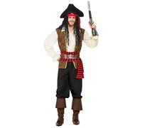 Boland - Disfraz de Pirata Jones, 9 piezas, disfraz para fiestas temáticas, Halloween o carnaval, marinero