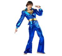 Boland - Disfraz de Rey Bailarín para hombre, 3 piezas, disfraz para fiestas temáticas, Halloween o carnaval, cantante, superestrella