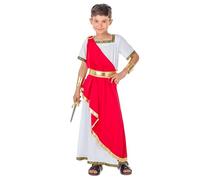 Boland - Disfraz de romano para niño, disfraz para fiestas tematicas, Halloween o carnaval, emperador romano Julio