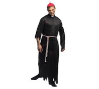 Boland - Disfraz de sacerdote zombie para adulto, disfraces para adultos, Halloween, sacerdote de terror