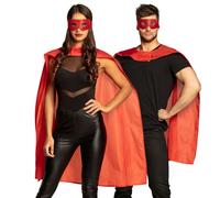 Boland Superman Conjunto de disfraz de héroe, liso, color rojo, Normal (71050)