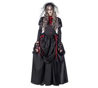 Boland - Disfraz de Viuda Negra para adultos, disfraz de bruja de carnaval, conjunto de disfraces para Halloween, carnaval y fiestas temáticas