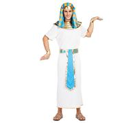 Boland - Disfraz de Faraón para hombre, 6 piezas, disfraz para fiestas temáticas, Halloween o carnaval, egipcio