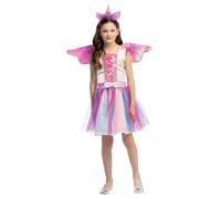 Boland - Disfraz infantil de princesa unicornio, vestido y diadema para carnaval, fiestas temáticas y juegos de rol, disfraz de cuento de hadas