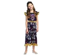Boland - Disfraz infantil La Famosa, conjunto de 3 piezas, disfraz para niños, disfraces de carnaval, Halloween, Día de los Muertos