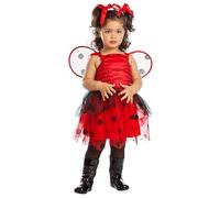 Boland - Disfraz mariquita Lovely Ladybug para niños, 3-4 años