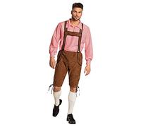 Boland - Disfraz para adultos Werner, camisa y pantalón, traje tradicional, peto, fiesta temática, carnaval