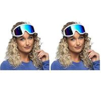 Boland - Gafas de esquí para disfraces y fiestas, gafas con estilo para festivales, carnaval o fiestas temáticas apres ski (Paquete de 2)