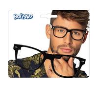 Boland - Gafas de fiesta nerd, para adultos, gafas divertidas sin gafas, gafas de plástico, de los años 80, fiesta temática, carnaval, Halloween