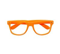 Boland - Gafas de fiesta nerd, para adultos, gafas divertidas sin gafas, gafas de plástico, de los años 80, fiesta temática, carnaval, Halloween