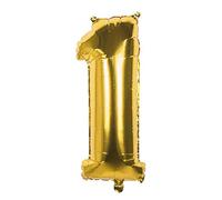 Boland Globo de Aluminio '1' Dorado (66 cm)