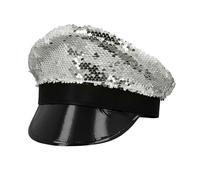 Boland - Gorra con lentejuelas para adultos, tocados para disfraces, carnaval, fiestas temáticas y festivales