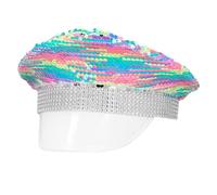 Boland - Gorra con lentejuelas para adultos, tocados para disfraces, carnaval, fiestas temáticas y festivales