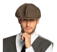 Boland - gorra de Birmingham, gorra con visera, inglesa, tela con dibujo de espiga, disfraz, carnaval, fiesta de disfraces