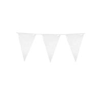 Boland - Guirnalda con banderines 45x30 (XL) Bianco