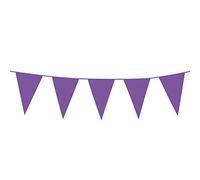 Boland - Guirnalda con banderines 45x30 (XL) violeta