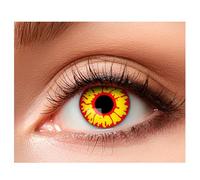 Boland - Lentes de contacto de colores sin graduación, lentillas semanales, paquete de 2 unidades, para carnaval, fiestas temáticas y Halloween