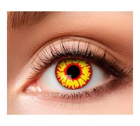 Boland - Lentillas mensuales de color sin graduación, 2 uds. | Lentillas mensuales para 3 meses, carnaval, fiesta temática y Halloween