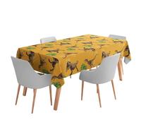 Boland Mantel de Papel Dinosaurio I Cumpleaños Infantil I Amarillo con T Rex I Rectangular 120 x 180 cm I Desechable