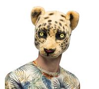 Boland - Máscara de animales de peluche para adultos, media máscara realista para carnaval, fiestas temáticas o un evento de cosplay de animales